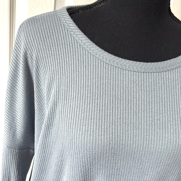 rag & bone Ribbed Drop Shoulder Top - Picture 10 of 14